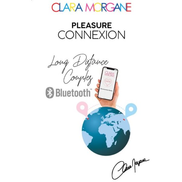 Pleasure Connexion Oeuf Vibrant connecté Clara Morgane