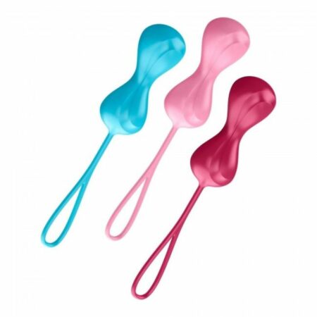 Set 3 Boules de Geisha Satisfyer Loveballs Design Multi