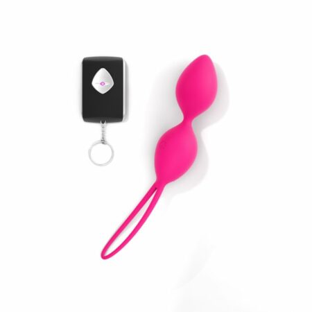 Divine Balls Geisha ou oeuf vibrant rechargeable Dorcel Rose