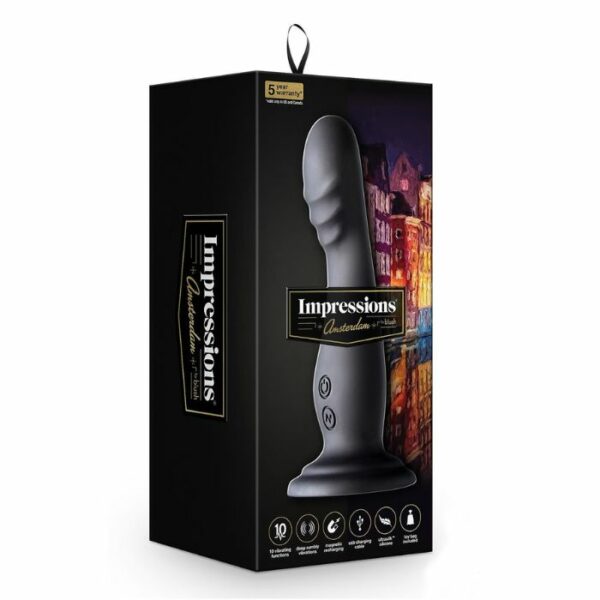 Gode ou Plug Vibrant Ventouse Impressions Amsterdam Package