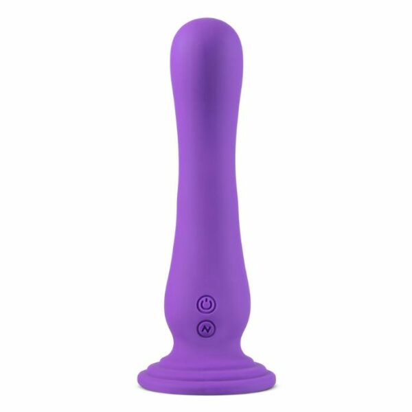 Gode ou Plug Vibrant Ventouse Impressions Ibiza Violet