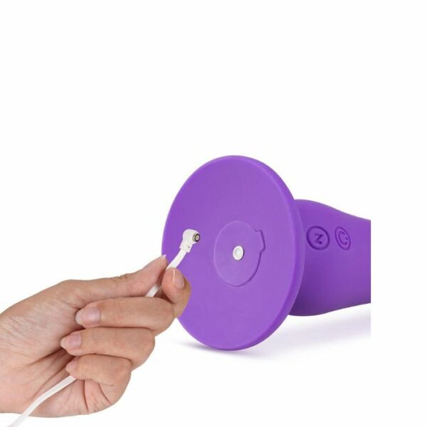 Gode ou Plug Vibrant Ventouse Impressions Ibiza Violet