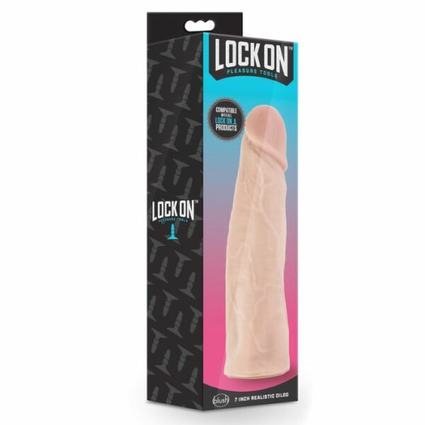 Gode réaliste 17 cm pour accessoire Lock On Chair Box