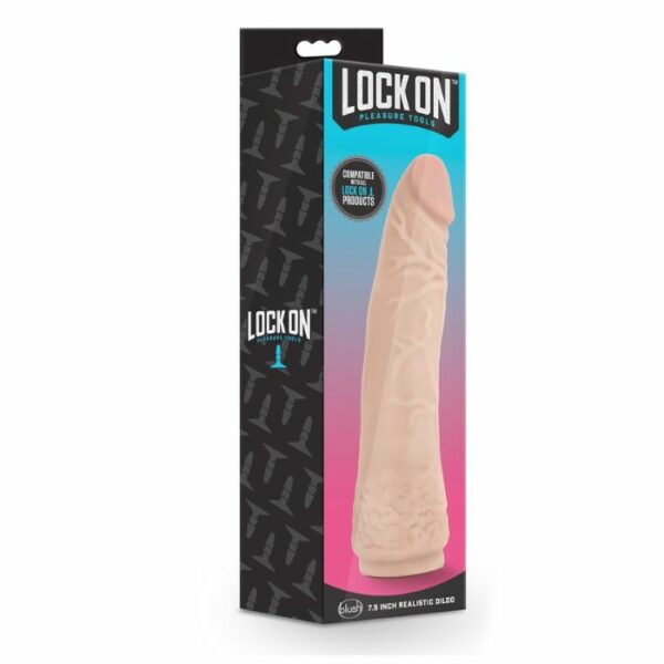 Gode réaliste 19 cm pour accessoire Lock On Box