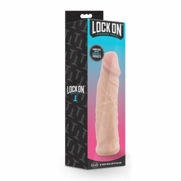 Gode réaliste 20 cm pour accessoire Lock On Chair Box