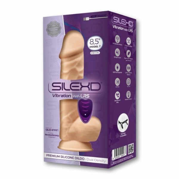Gode ventouse réaliste vibrant télécommandé Thermo Réactive Modèle 1 85 SilexD Box