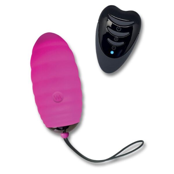 Oeuf vibrant Ocean Breeze 20 avec télécommande Rose