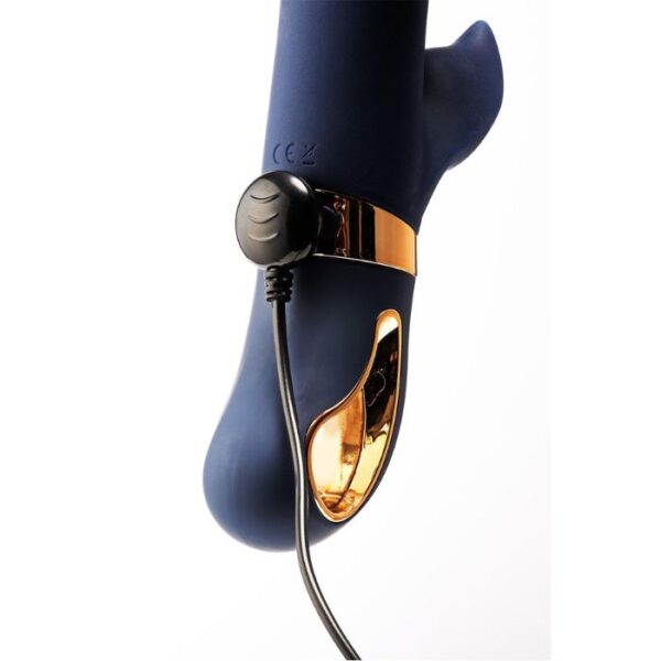 Rabbit chauffant rechargeable Atropos Dream Toys Bleu