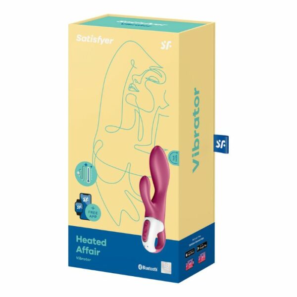 Rabbit Chauffant Satisfyer Heated Affair Boite