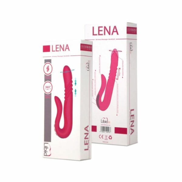 Rabbit double stimulation va et vient Libid Toys Lena Boite