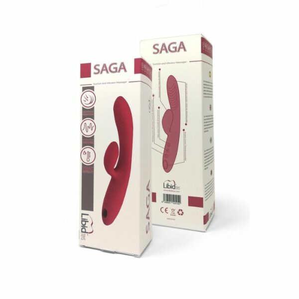 Rabbit magique chauffant triple stimulation Libid Toys Saga Boite