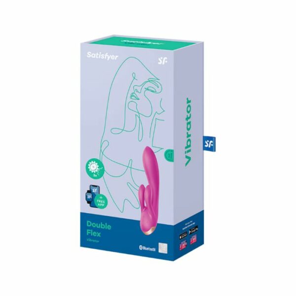 Rabbit rechargeable Satysfyer Double Flex Boite