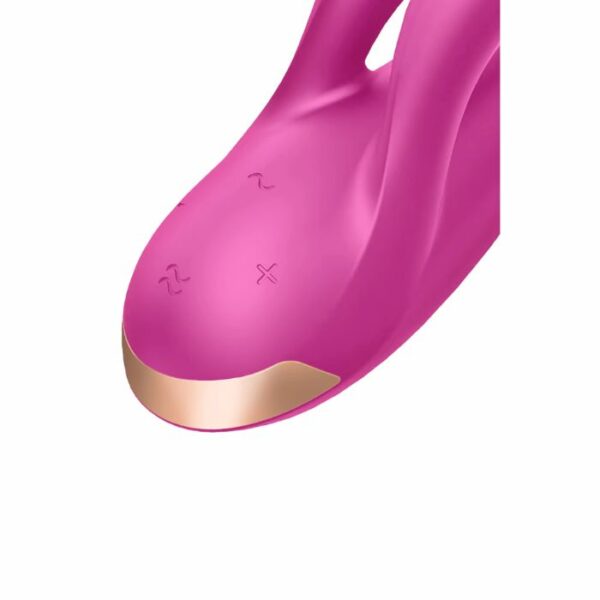 Rabbit rechargeable Satysfyer Double Flex Rose