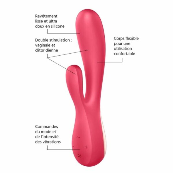 Rabbit Satisfyer Mono Flex Rose