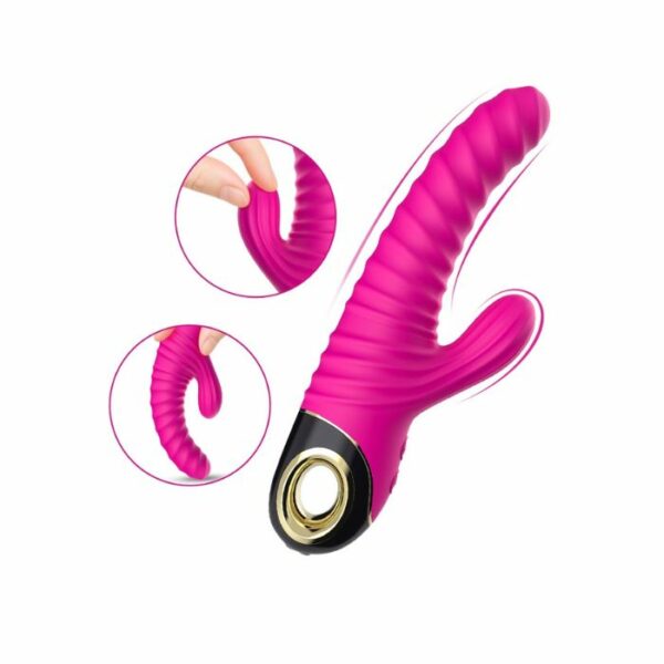 Rabbit Stimulation vaginal et clitoris FoxShow Eternity Rose
