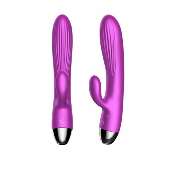 Rabbit Vibro Pulsateur Brillant X7 FoxShow Violet