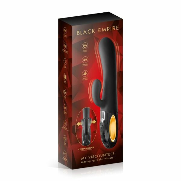 Rabbit vibromasseur 3 moteurs Black Empire My Viscountess Boite