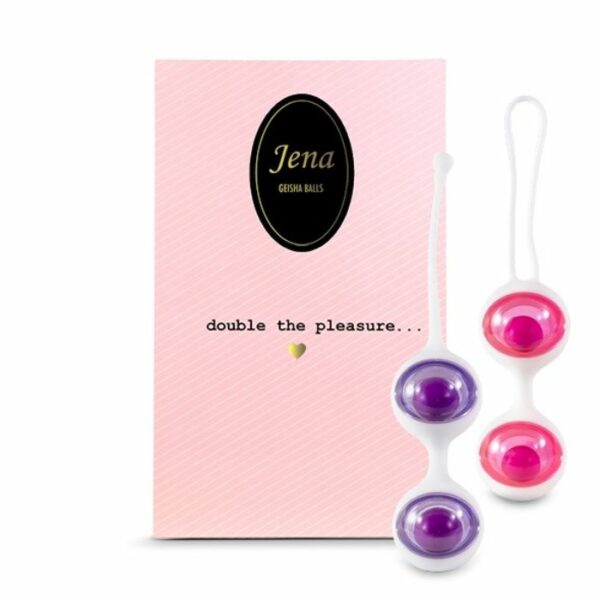 Set de 2 Boules de Geisha Feelztoys Jena Boite
