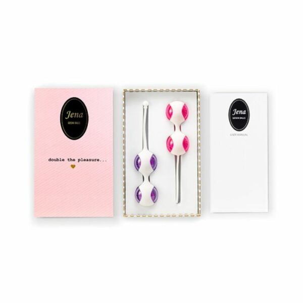 Set de 2 Boules de Geisha Feelztoys Jena Boite