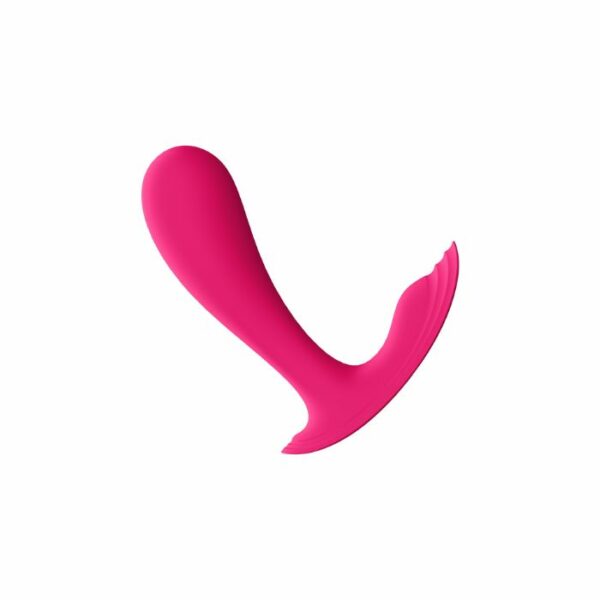 Vibromasseur 2 en1 connecté Satisfyer Top Secret Box Rose