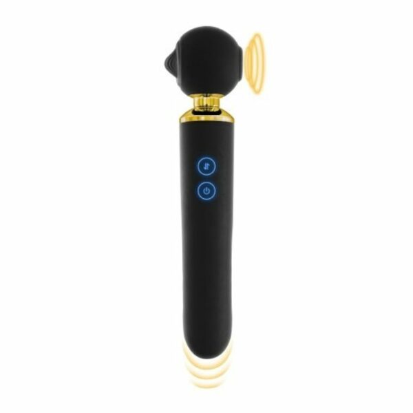 Vibromasseur clitoris 3 fonctions Black Empire My Commander Noir