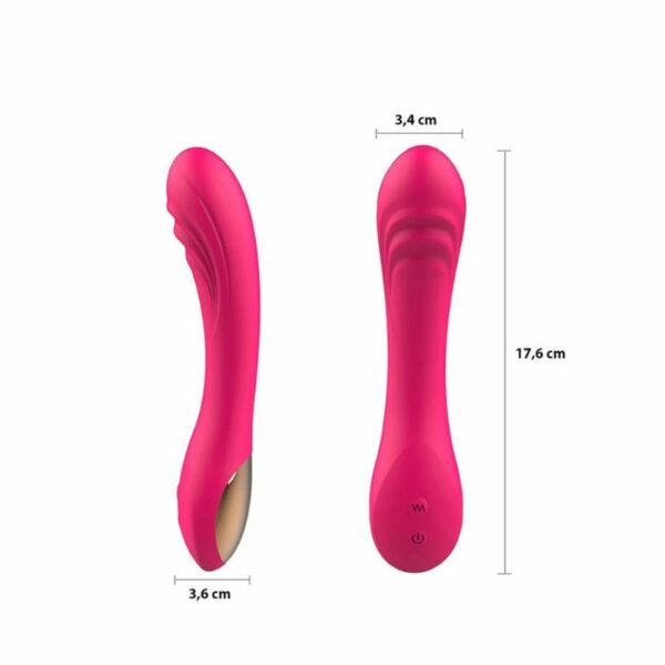 Vibromasseur point G Nous Deux Real Me Rose